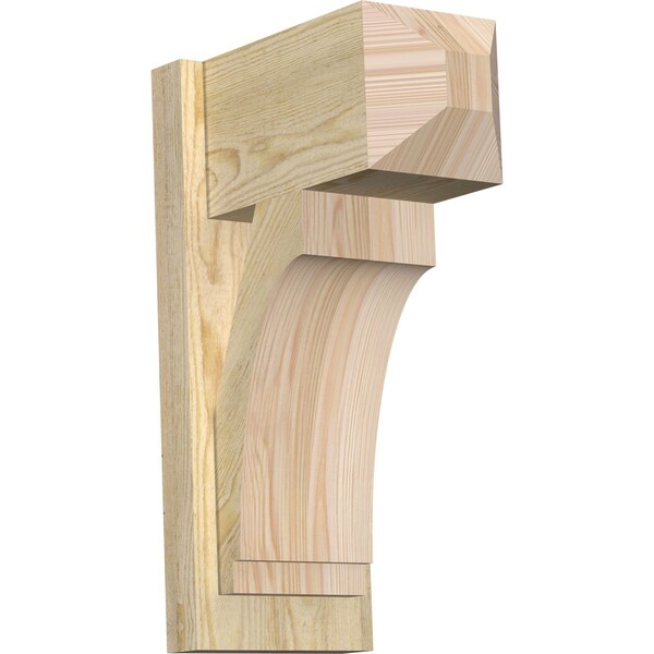 Ekena Millwork Imperial Craftsman Rough Sawn Outlooker, Douglas Fir, 8"W x 14"D x 22"H OUT08X14X22IMP04RDF - main